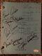 1961 Script The Untouchables Signed By 5 Cast Members Jsa Certified