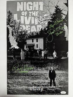 1968 NOLD Cast 2x Signed 11x17 Poster JUDITH O'DEA RUSS STREINER Auto JSA COA B