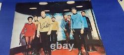 1974 poster Original Star Trek Cast Signed Photo 4 cast members PSA/DNA see pic