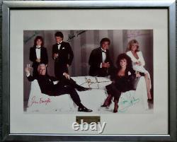 1985 Dynasty Cast Metromedia Original Hand Signed Photo 16 X 10.5