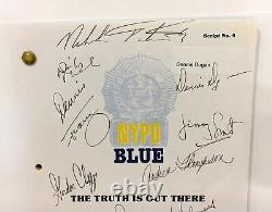 1997 Nypd Blue Cast Signed Script By 10 Franz-smits-delaney-clapp-bochco-dugan