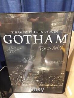 1st Season Gotham Cast Signed 36x24 Poster 17 Autos McKenzie Smith Taylor JSA