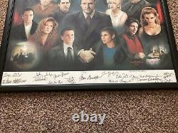 2001 The Sopranos Print Art #97 of 500 Signed by Cast