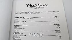 2004 Will & Grace Cast Signed Autographed TV Script! Debra Messing + 9 Others