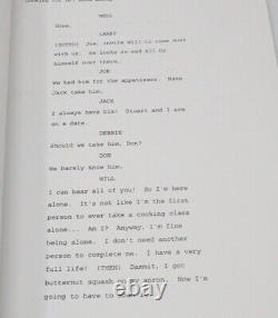 2004 Will & Grace Cast Signed Autographed TV Script! Debra Messing + 9 Others