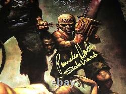 31 Rare Cast Signed By 10 Unreleased Movie Poster Rob Zombie Sheri Richard Brake