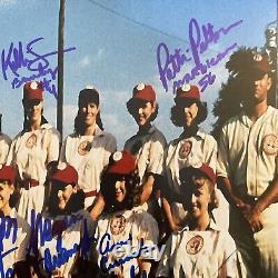 A League Of Their Own 8x10 photo signed by 9 cast members, JSA COA