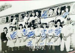 A League of Their Own Cast Signed Autographed 16x20 Photo Framed 8 Sigs JSA