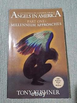 ANGELS IN AMERICA First Edition SIGNED by ENTIRE ORIGINAL BROADWAY CAST RARE