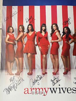 ARMY WIVES CAST SIGNED 24X36 POSTER Season 7 Lifetime Channel