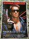 Arnold Schwarzenegger Cast Signed Terminator Full Size Poster Beckett Photo Bas