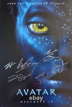 AUTOGRAPHED'Avatar' (Cast Signed) Movie Poster + COA