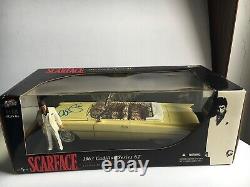 Al Pacino signed autograph Scarface Jada 118 Cadillac Die Cast Car & figure COA