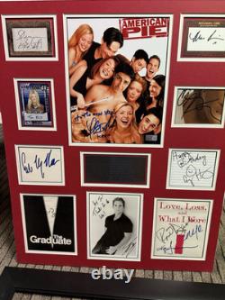 American Pie Main Cast Signed Cut Signature 20x24