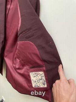 Anchorman cast-signed Ron Burgundy promo jacket Will Ferrell Paul Rudd autograph