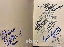 Andy Griffith Show Book Cast Signed By 7 In Person Betty Lynn Gail Davis James