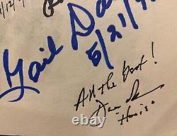 Andy Griffith Show Book Cast Signed By 7 In Person Betty Lynn Gail Davis James