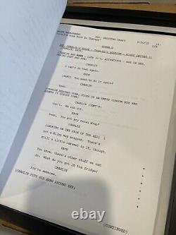 Anger Management With Charlie Sheen Original Cast Signed Script (2012)