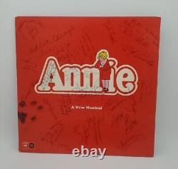 Annie A New Musical (The original cast) signed by the cast