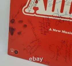 Annie A New Musical (The original cast) signed by the cast
