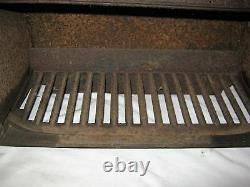 Antique Country Primitive Boston Stove Cast Iron Tin Oven Roaster Fire Hearth Us