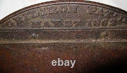 Antique Country Primitive Boston Stove Cast Iron Tin Oven Roaster Fire Hearth Us