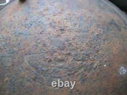 Antique Country Primitive Fire Hearth Stove Art Cast Iron Cauldron Griswold Pot