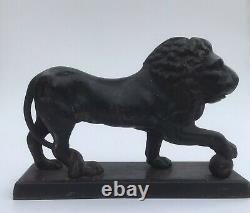 Antique Kenrick Cast Iron Door Stop Antique Lion Doorstop Kenrick 483 Signed