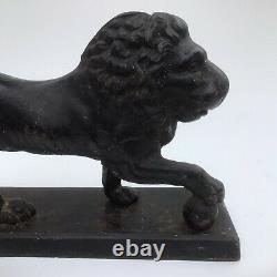 Antique Kenrick Cast Iron Door Stop Antique Lion Doorstop Kenrick 483 Signed