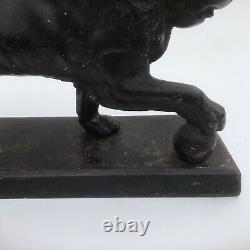 Antique Kenrick Cast Iron Door Stop Antique Lion Doorstop Kenrick 483 Signed