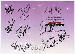 Arrested Development cast signed autographed greeting card! Authentic! 1786