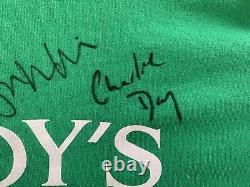 Autographed It's Always Sunny In Philadelphia t-shirt, original cast! From 2007