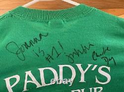 Autographed It's Always Sunny In Philadelphia t-shirt, original cast! From 2007