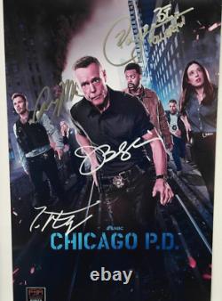 Autographed Poster T. V. Series Chicago P. D. Jason Beghe 11x17 + COA