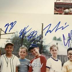 Autographed/Signed THE SANDLOT 8x CAST SIGNED 16x20 Baseball Movie Photo JSA COA