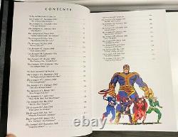 Avengers CAST SIGNED Omnibus Stan Lee Chris Evans Hemsworth Thor Loki Hawkeye