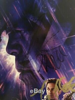 Avengers Endgame Cast Signed (x28) Original Photo! 16x20 BECKETT CERTIFIED