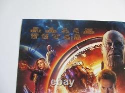 Avengers Infinity War Cast Signed 11x17 Photo Chadwick Boseman 9+ Dc/coa Proof