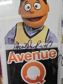 Avenue Q Cast Signed Framed Poster