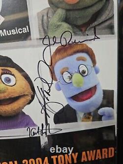 Avenue Q Cast Signed Framed Poster