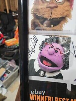 Avenue Q Cast Signed Framed Poster