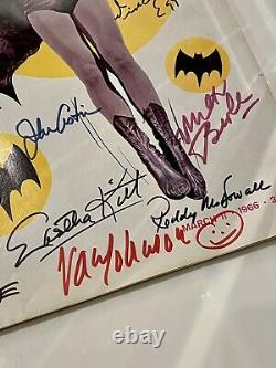 BATMAN LIFE MAGAZINE 1966 Cast Signed Adam West