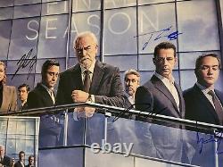 BRIAN COX HBO Cast Signed SUCCESSION 27x40 Original Movie Poster withCOA SNOOK