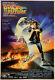 Back To Future Cast Signed By 3 Movie Poster Autographed 27x40 Michael J Fox Psa