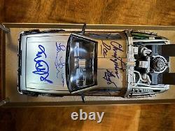 Back to the Future Full Cast Fox Signed DeLorean Celebrity Authentics COA Auto