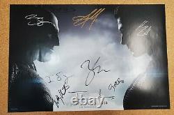 Batman v Superman SDCC 2015 cast signed Snyder Cut Cavill, Affleck, Gadot + 6