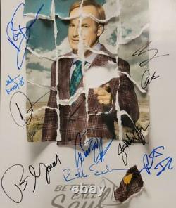 Better Call Saul cast signed 16x20 Poster Photo Seehorn Gilligan Esposito +7 BAS