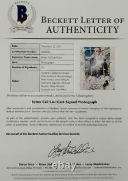 Better Call Saul cast signed 16x20 Poster Photo Seehorn Gilligan Esposito +7 BAS