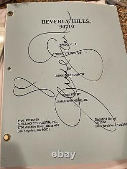 Beverly Hills 90210 Cast Signed Script Jennie Garth