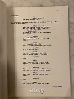 Beverly Hills 90210 Cast Spelling, Garth, Priestley, Ziering signed script